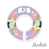 Arrow Tribal Flowers Closet Dividers