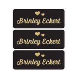 Black Gold Arrows Monthly Baby Stickers