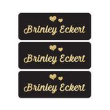 Black Gold Arrows Monthly Baby Stickers