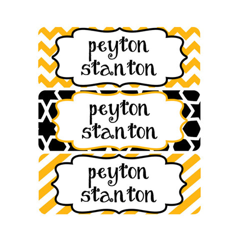 Iron-On Clothing Labels: Dots Iron-On Labels