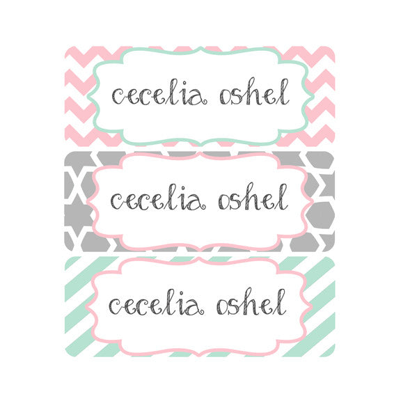 Baby Name Labels, Labels for Baby