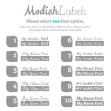 Tribal, Arrows, Mint, Gray, Gender Neutral Name Labels