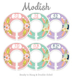 Arrow Tribal Flowers Closet Dividers