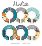 Woodland Animals Closet Dividers